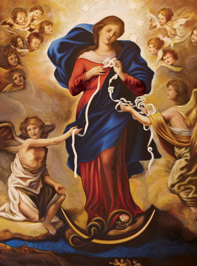 Imagem de Nossa Senhora Desatadora dos Nós – Significados e Símbolos