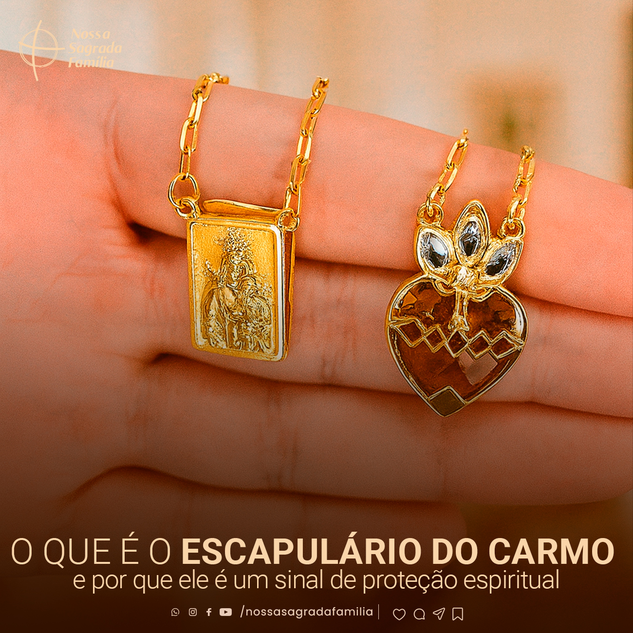 O que é o Escapulário do Carmo e por que ele é um sinal de proteção ...