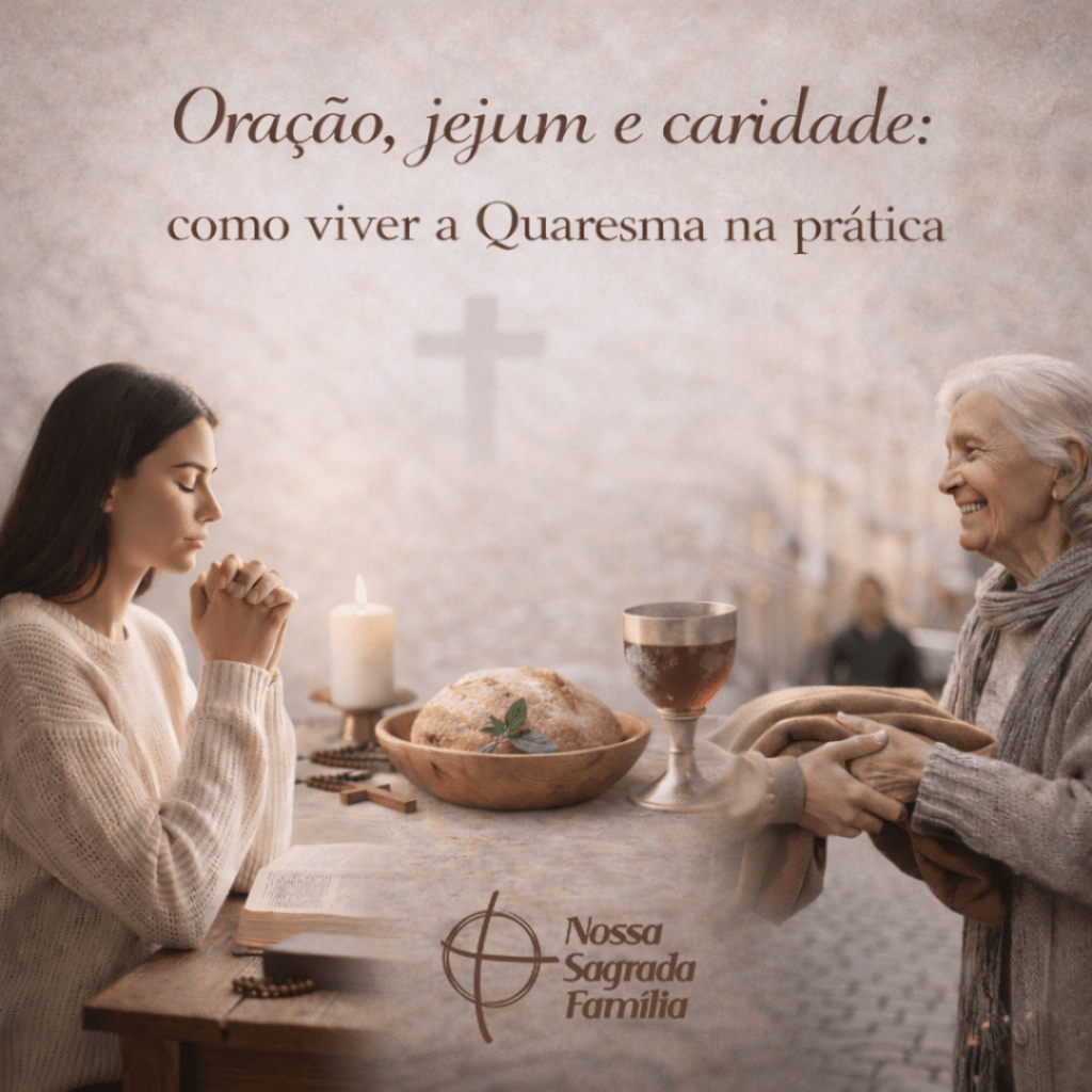 Oração, jejum e caridade: como viver a Quaresma na&nbsp;prática