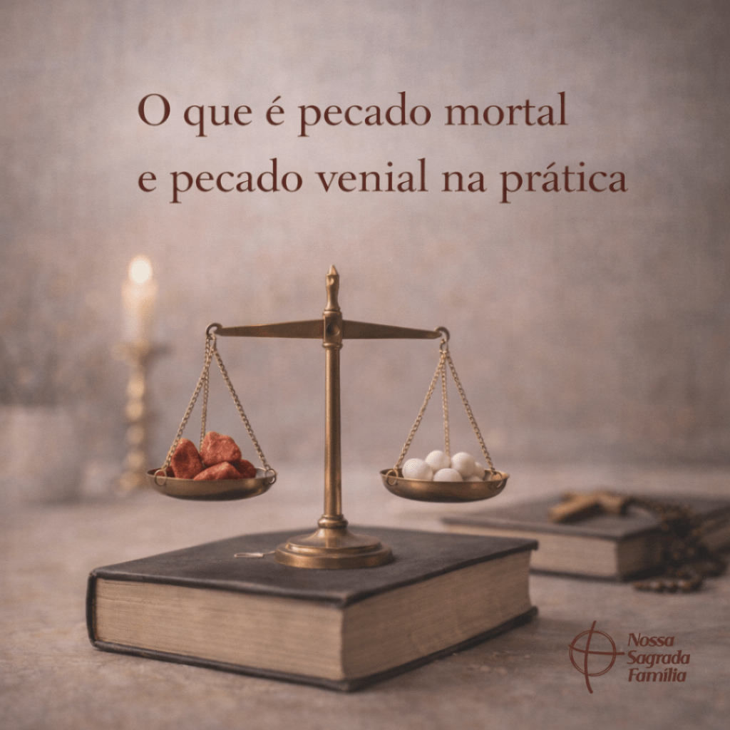 O que é pecado mortal e pecado venial na&nbsp;prática