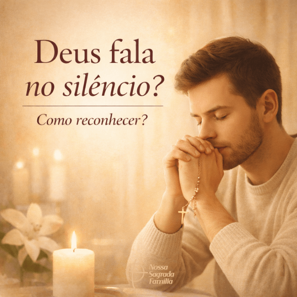 Deus fala no silêncio? Como&nbsp;reconhecer?