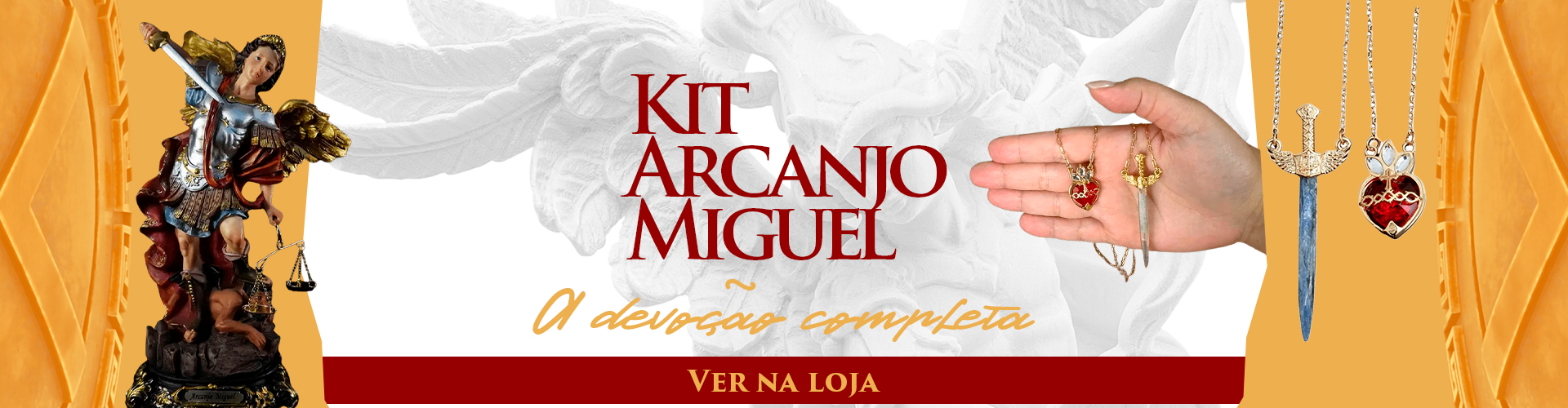 Kit Arcanjo Miguel: a devoção completa