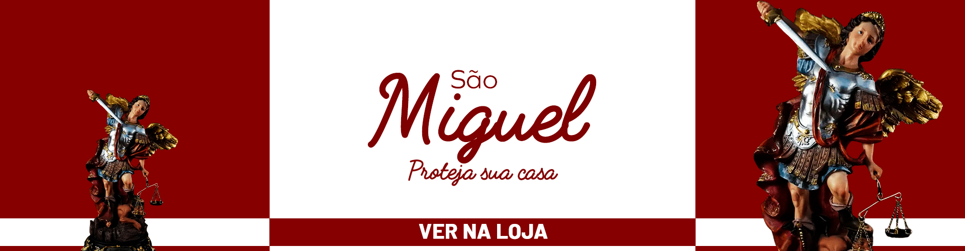 Imagem de São Miguel Arcanjo para sua casa